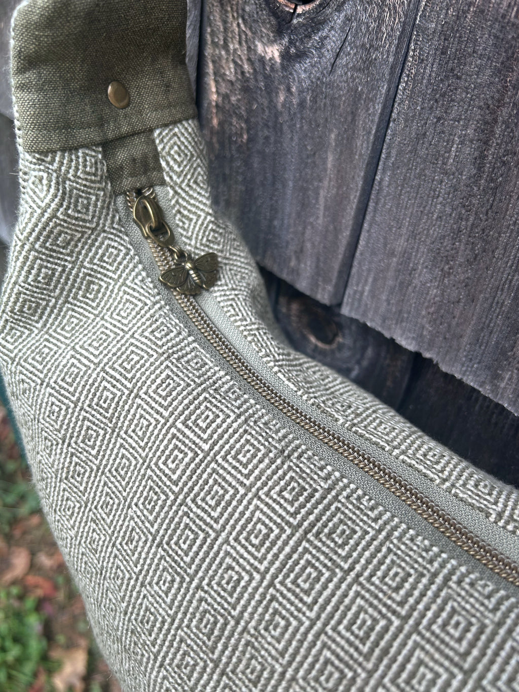 Handwoven Crescent Bag