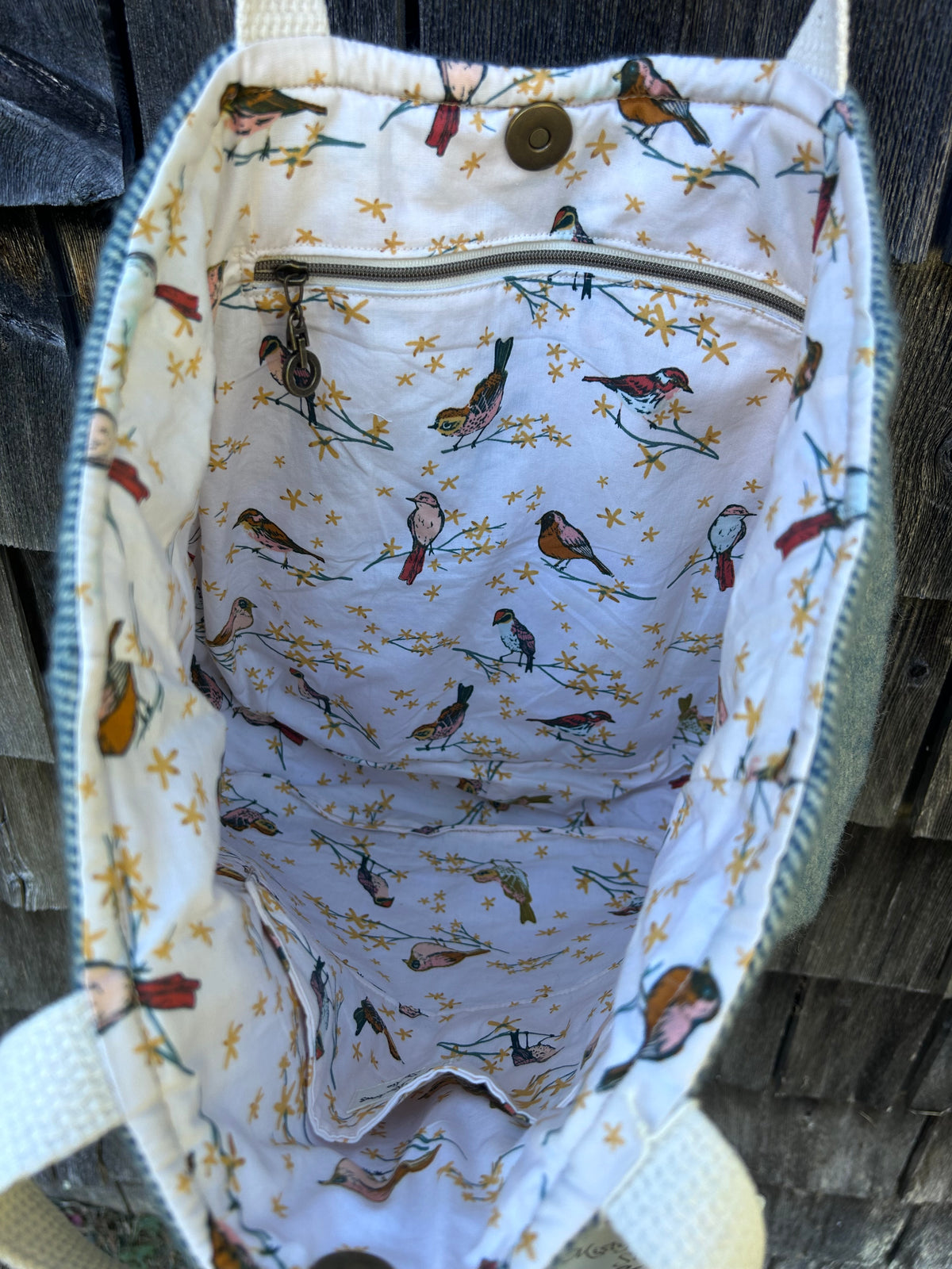 Upcycled Wool Bag