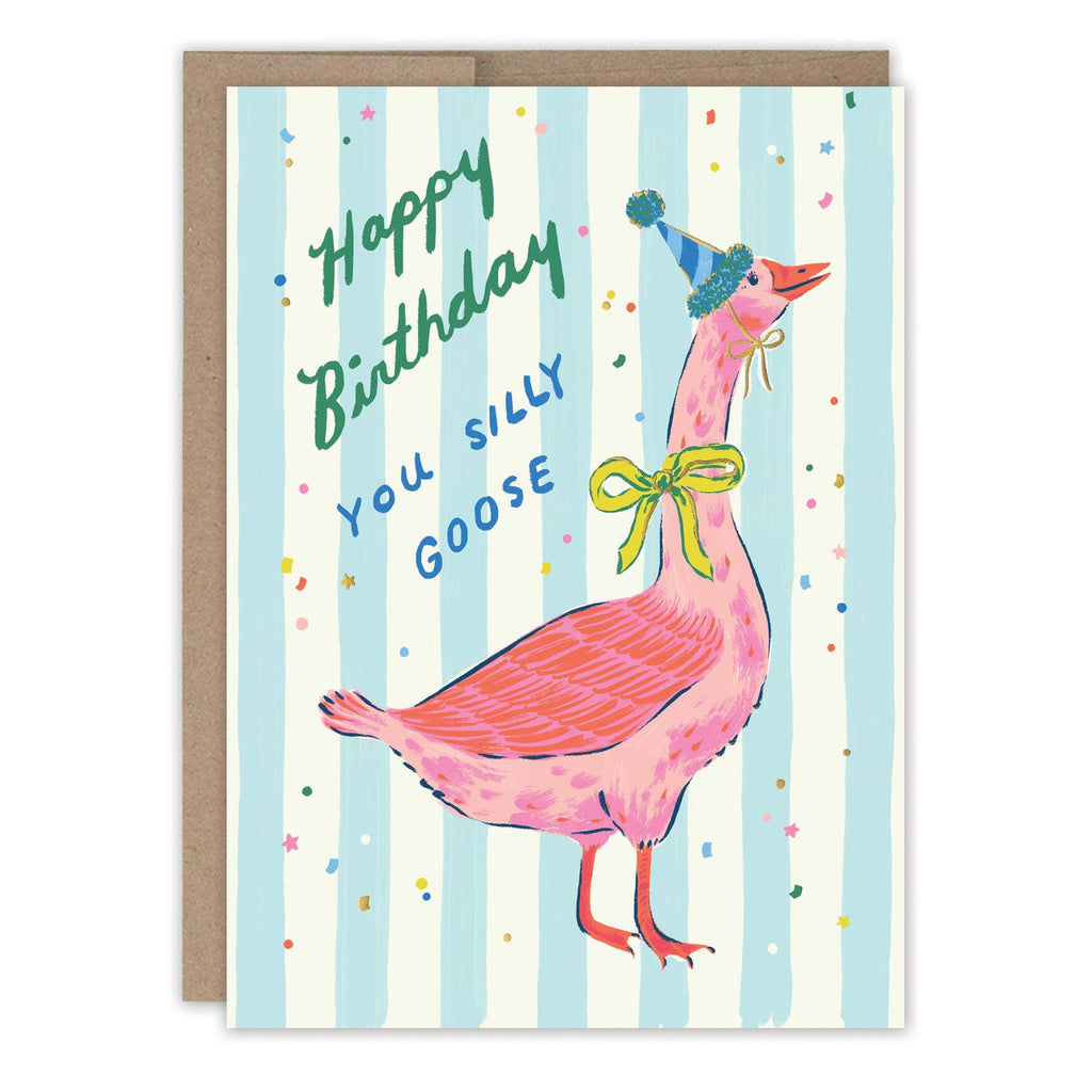 Silly Goose Birthday Card