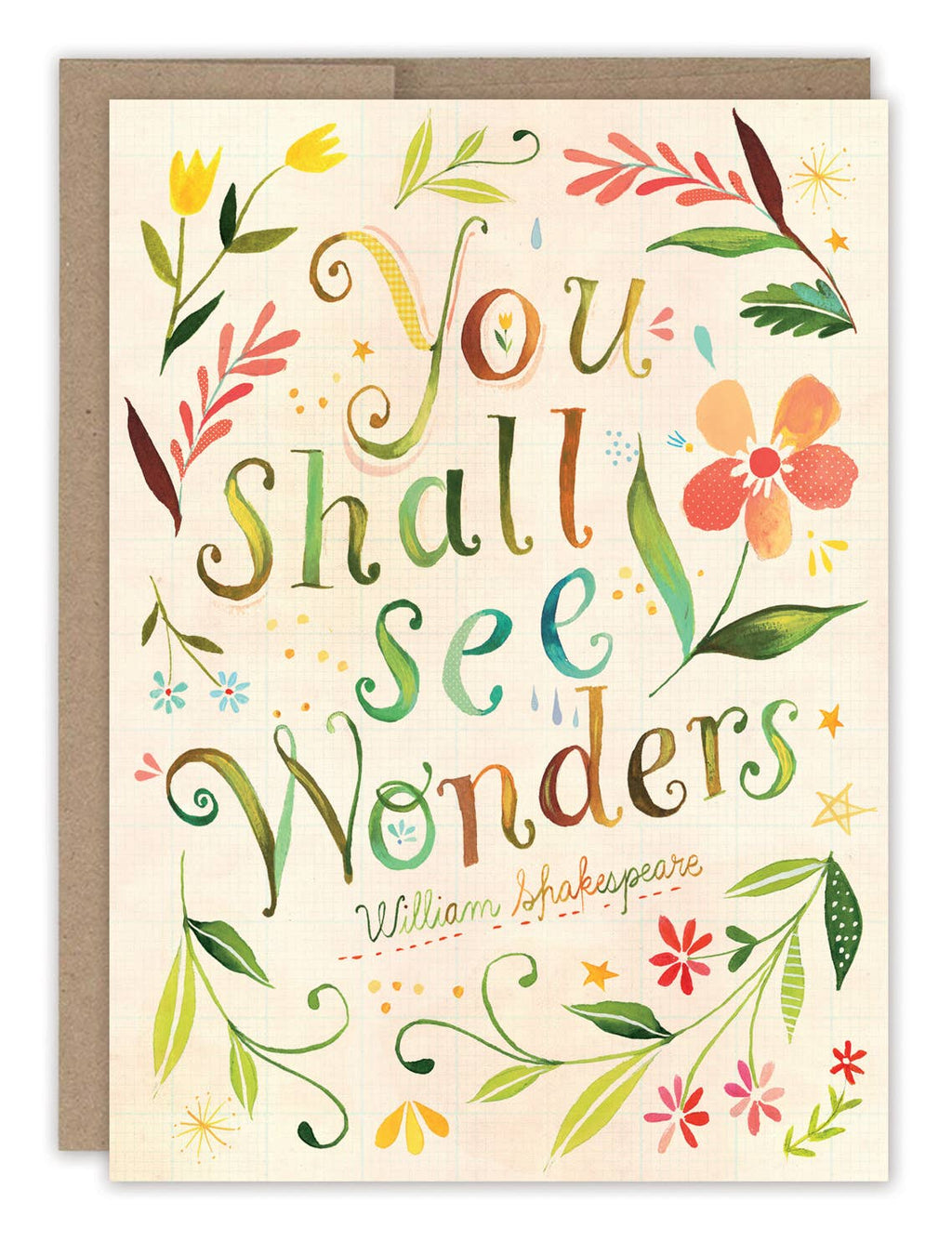 Wonders Graduation Card