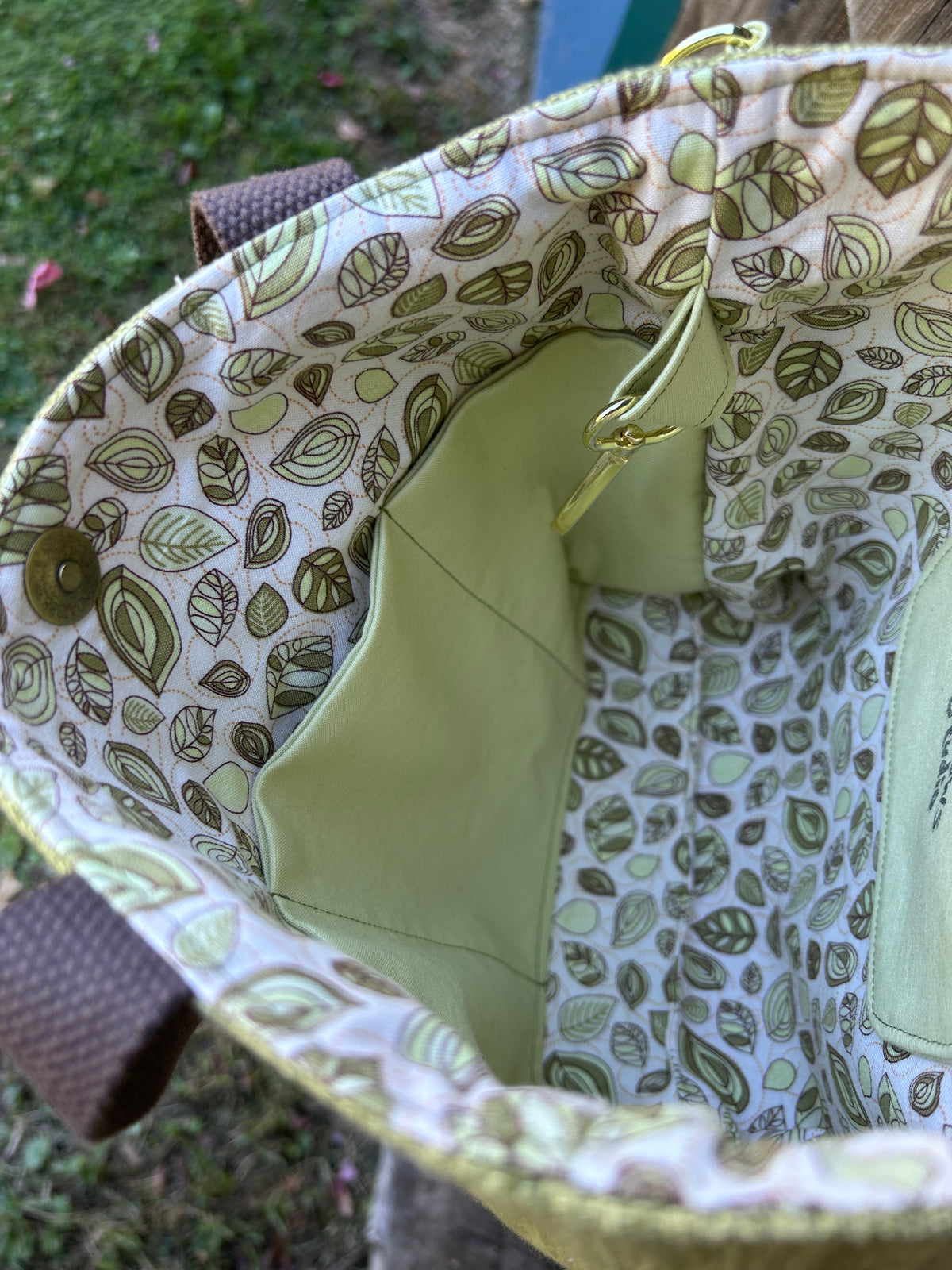 Upcycled Project Bag