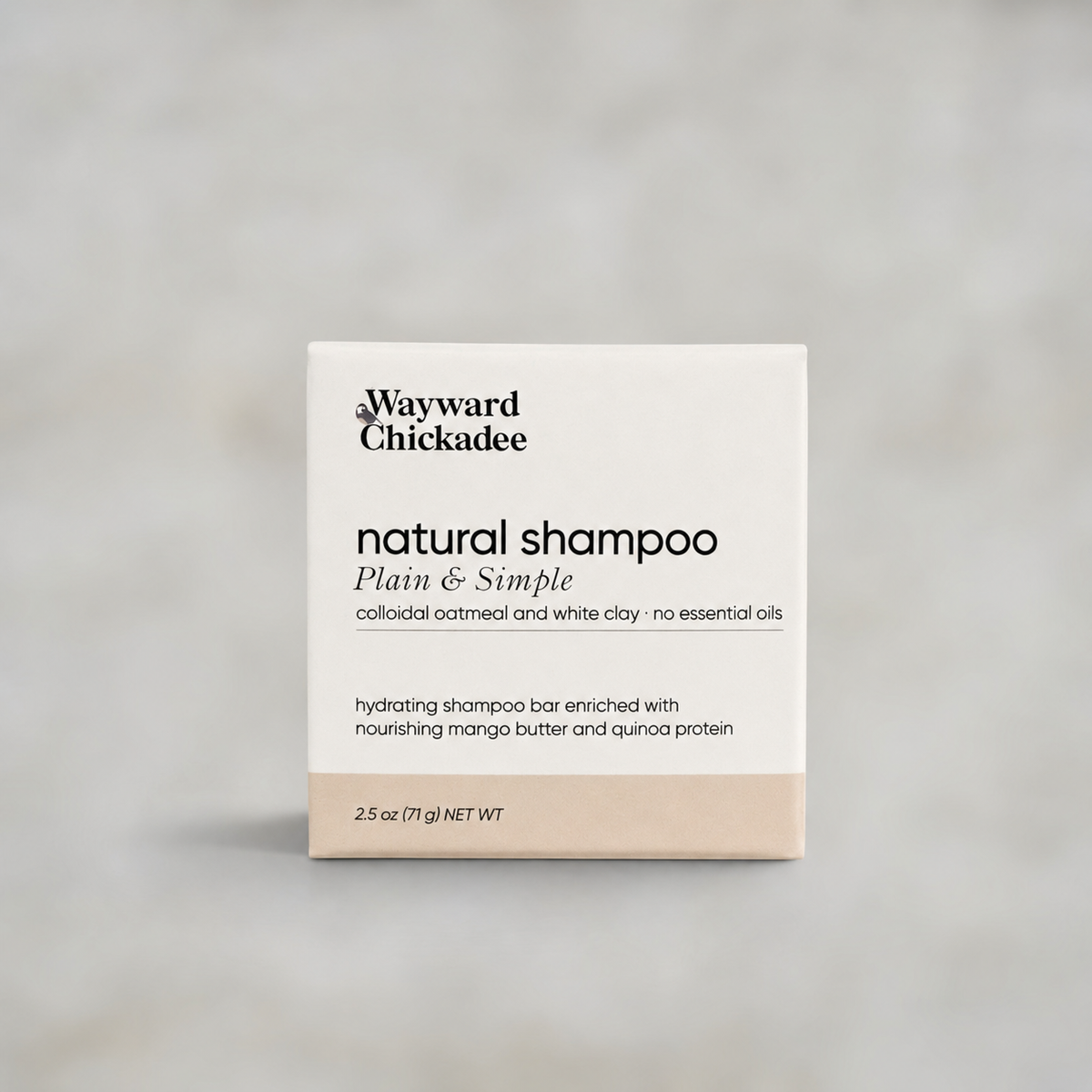Plain & Simple Hydrating Solid Shampoo