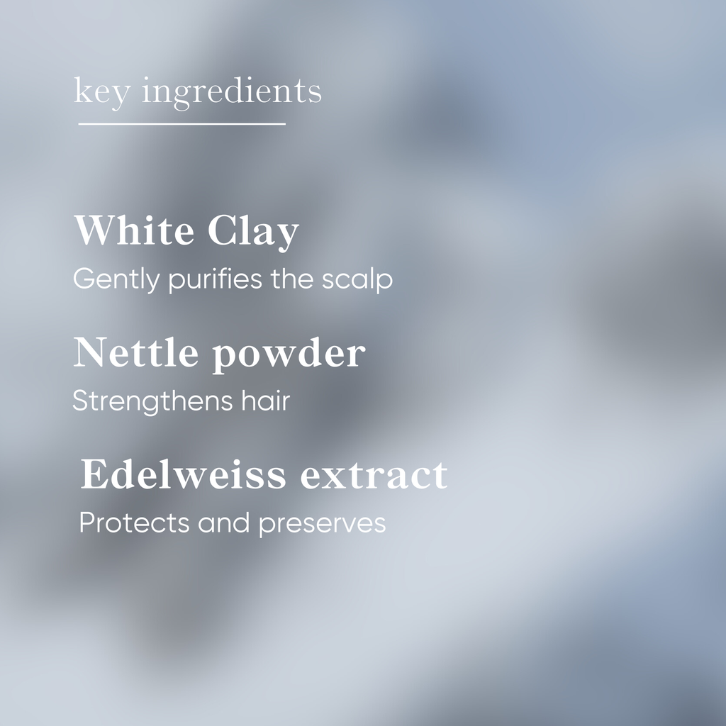 Edelweiss Strengthing Solid Shampoo