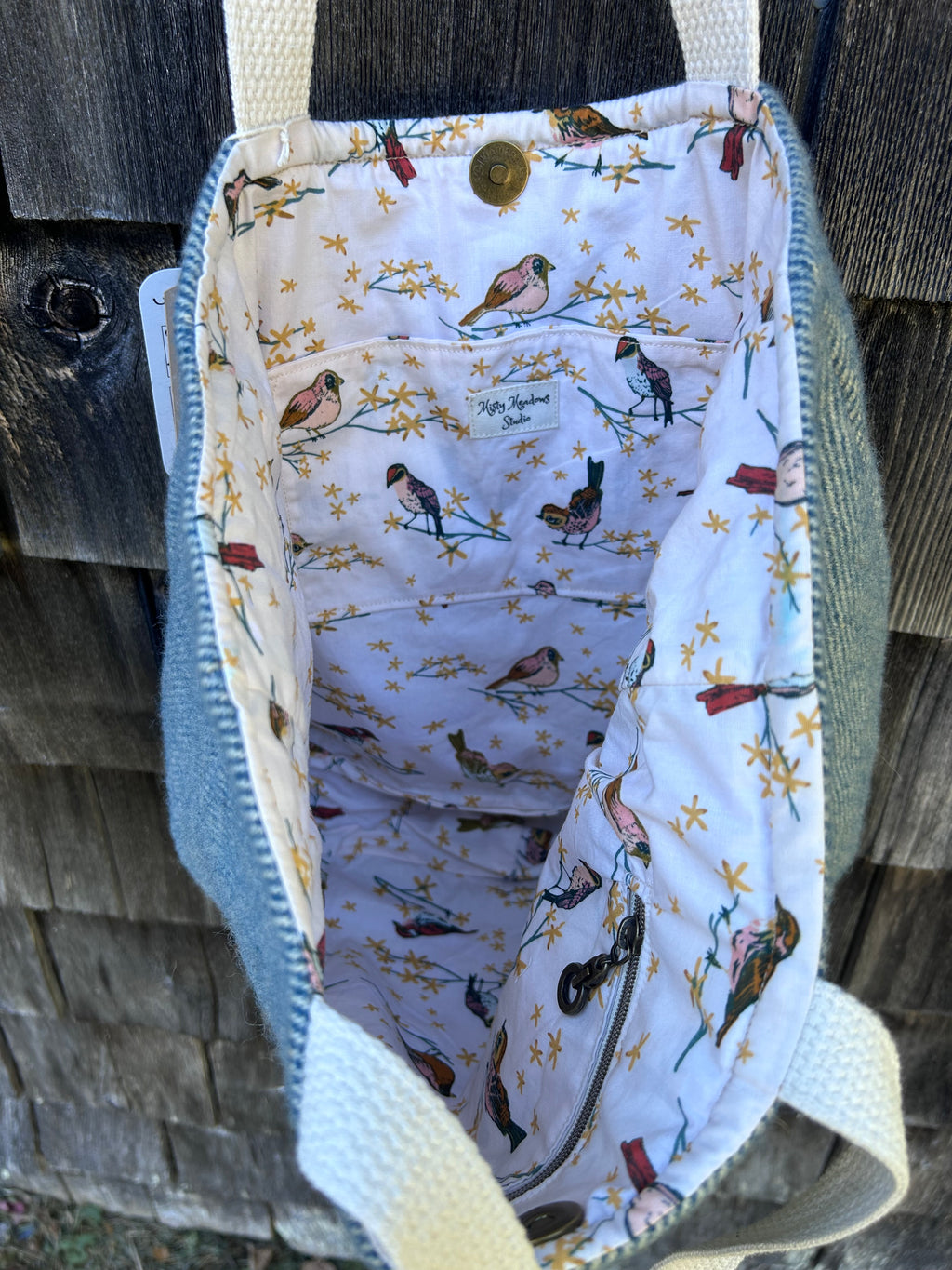 Upcycled Wool Bag