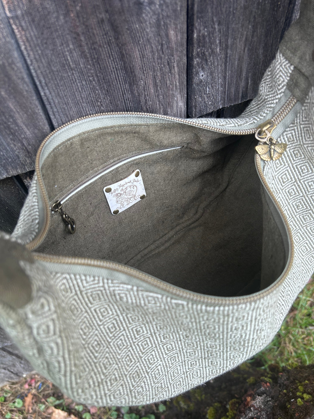 Handwoven Crescent Bag