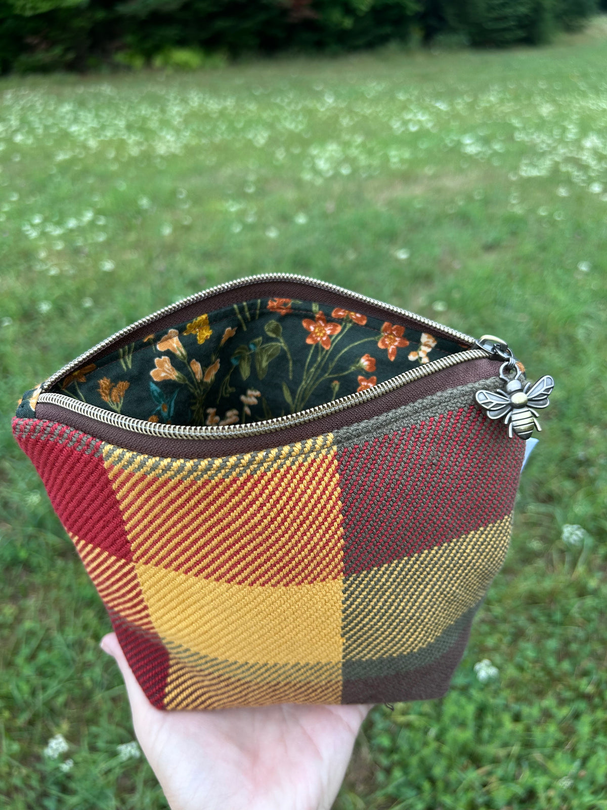 Handwoven Zippered Pouch