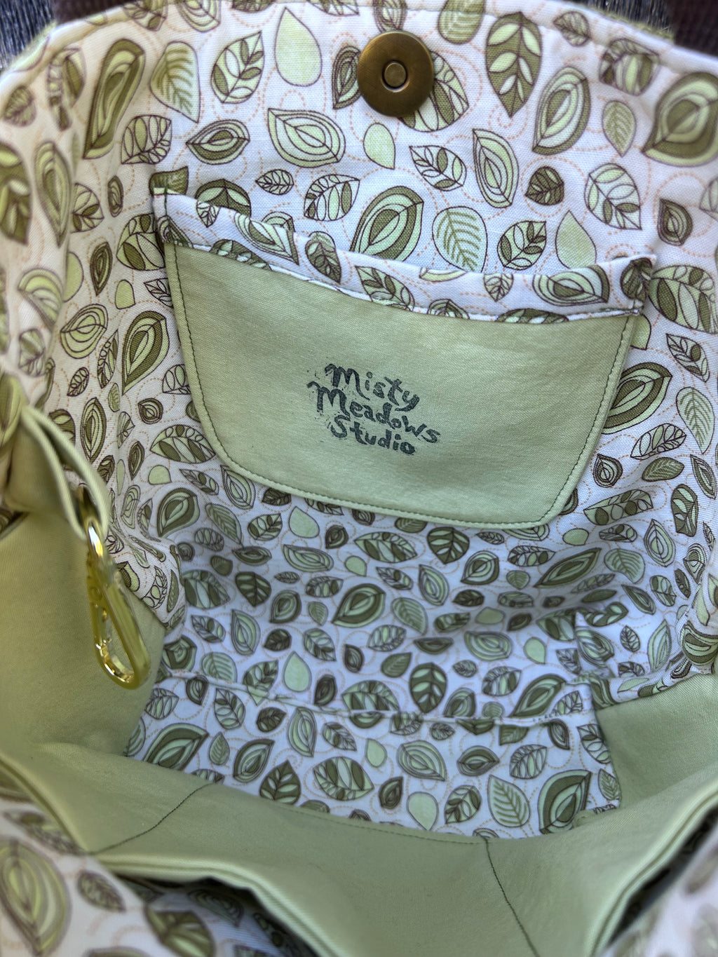 Upcycled Project Bag