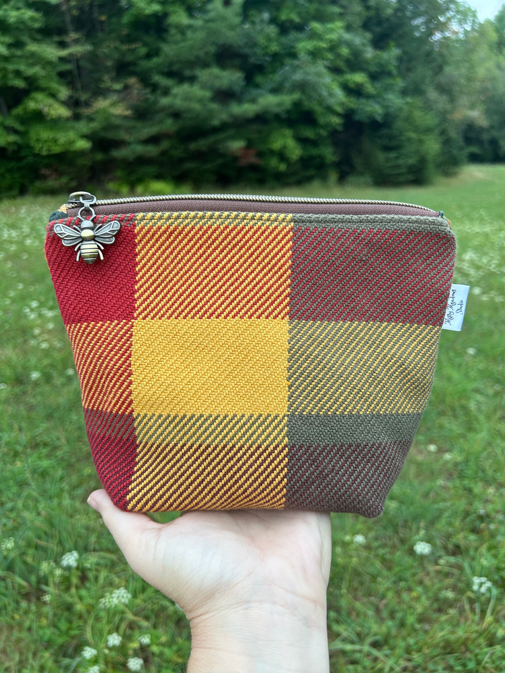 Handwoven Zippered Pouch
