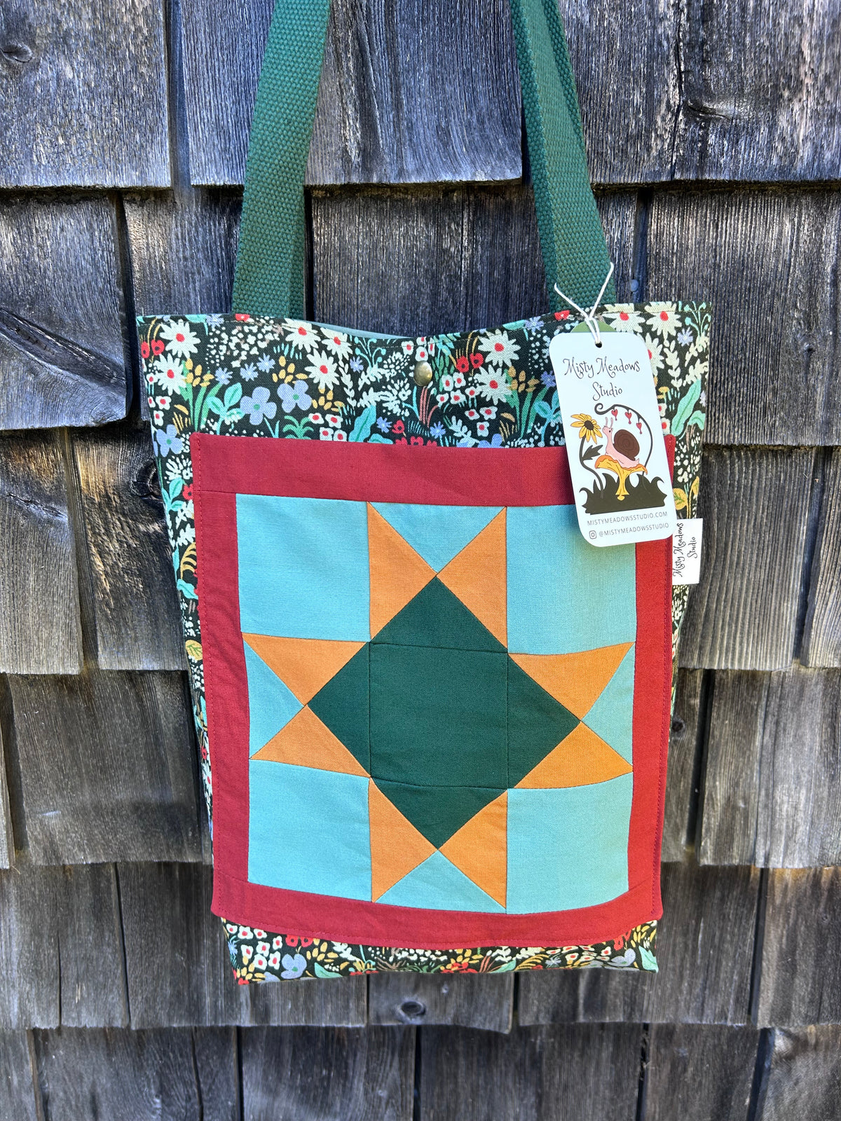 Handmade quilt bag