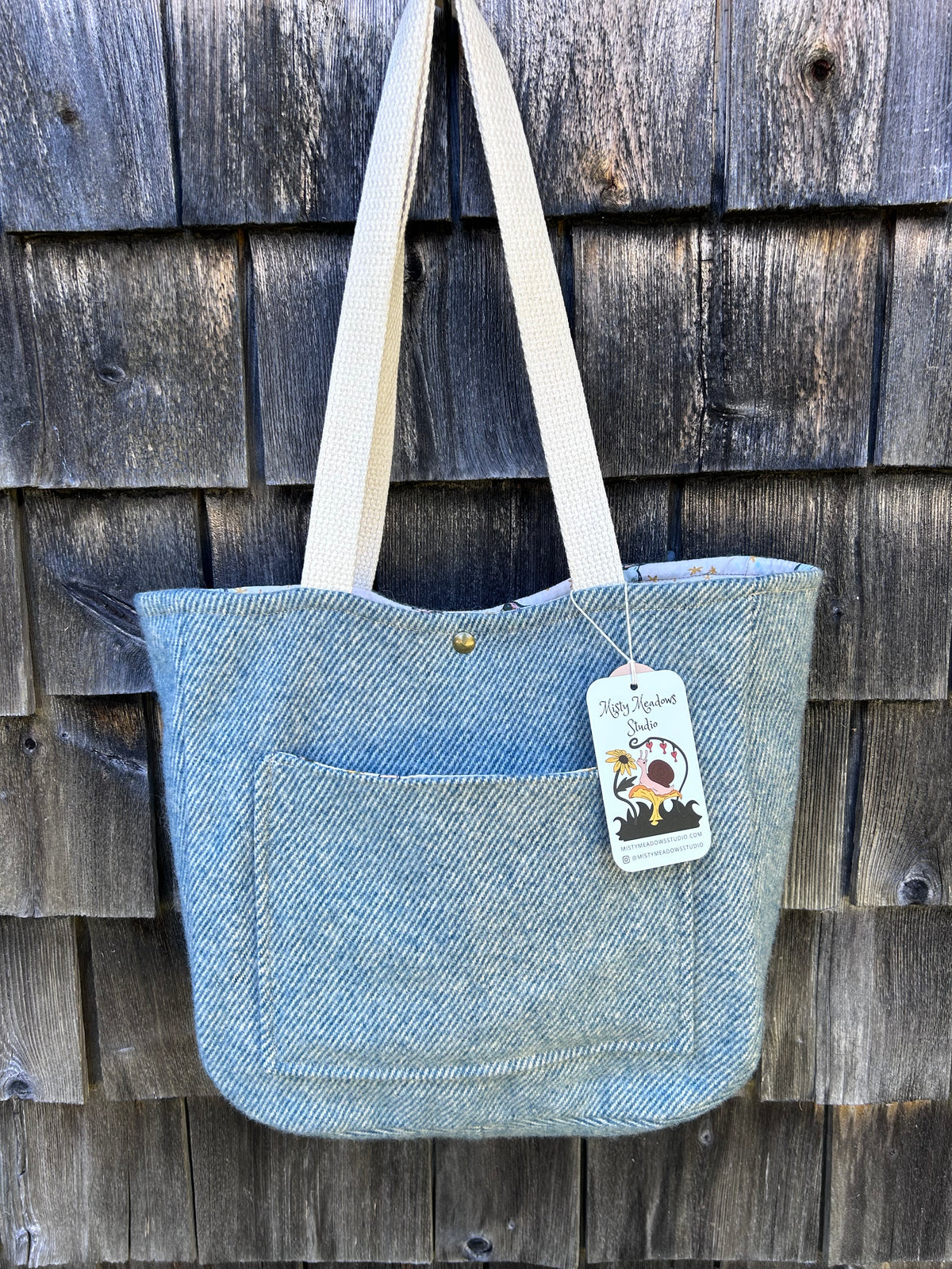 Upcycled Wool Bag