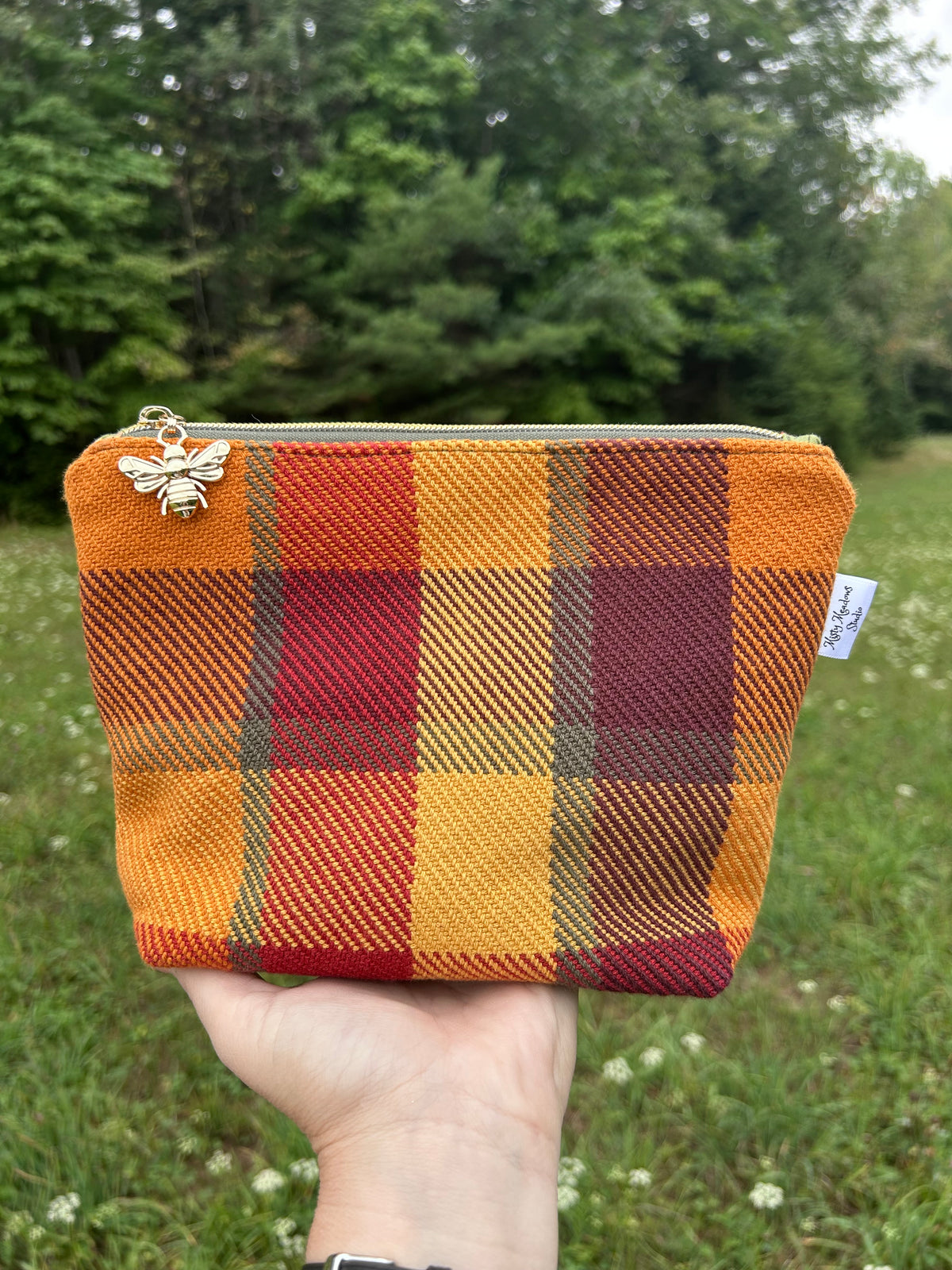 Handwoven Zippered Pouch