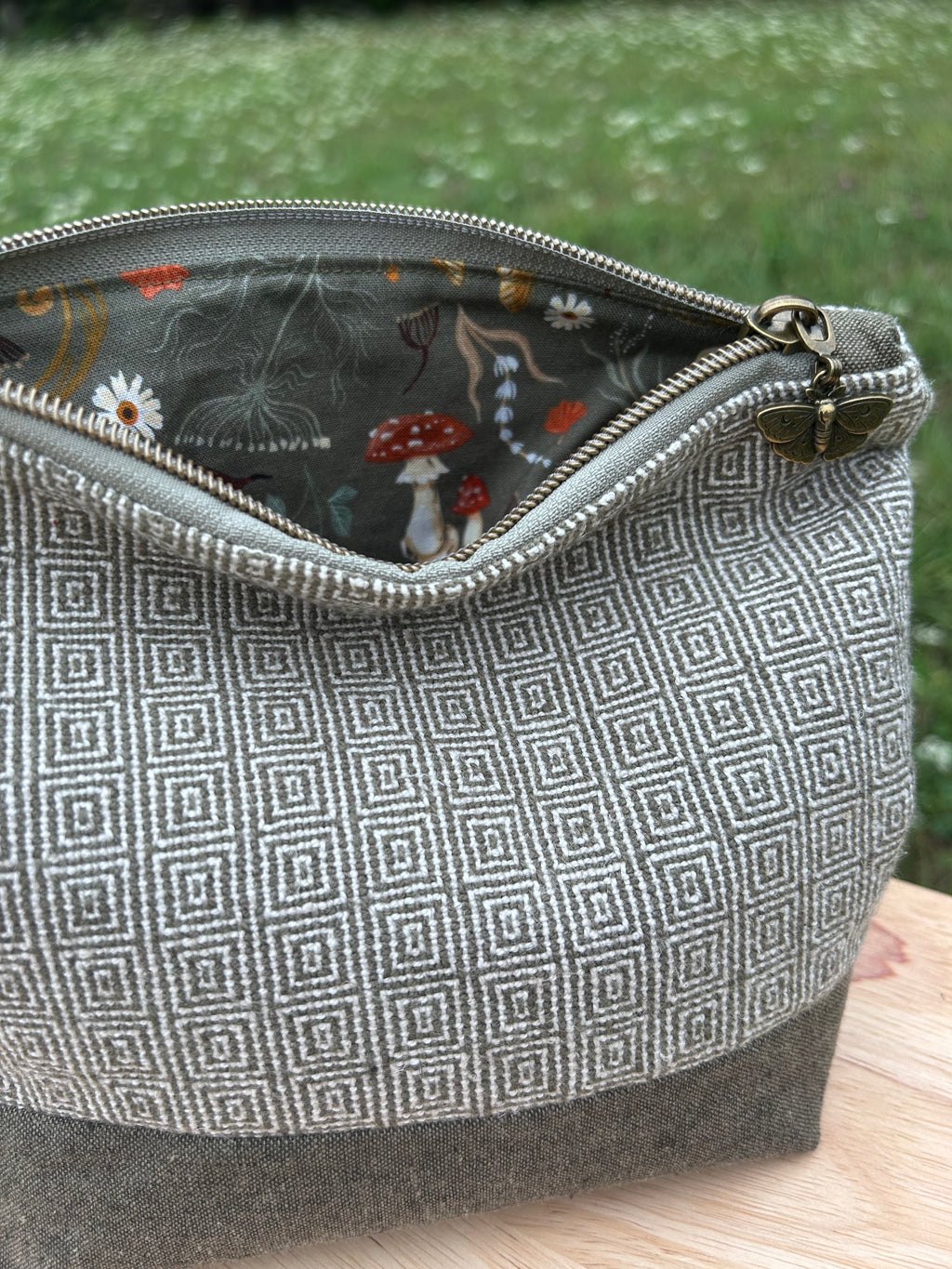 Handwoven Zippered Pouch