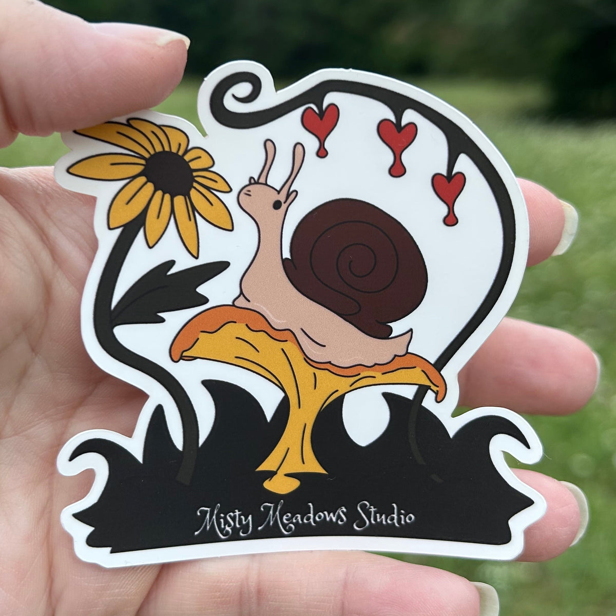 Misty Meadows Studio sticker
