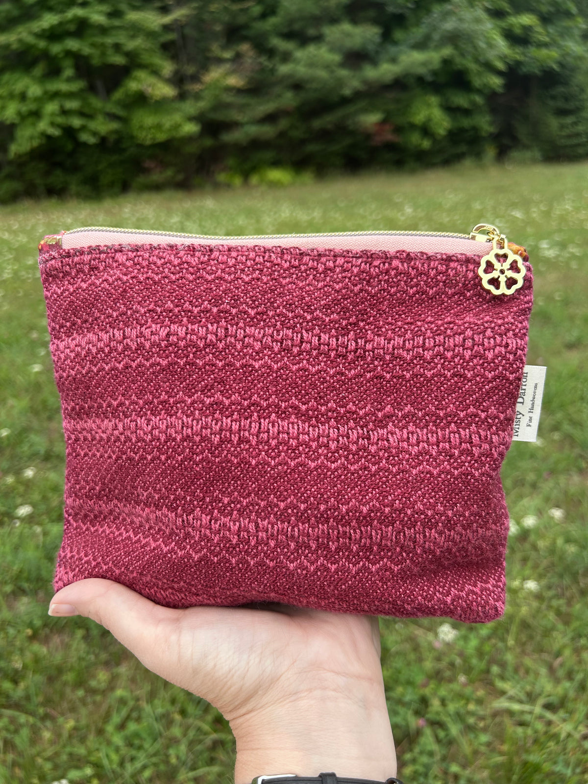 Handwoven Zippered Pouch