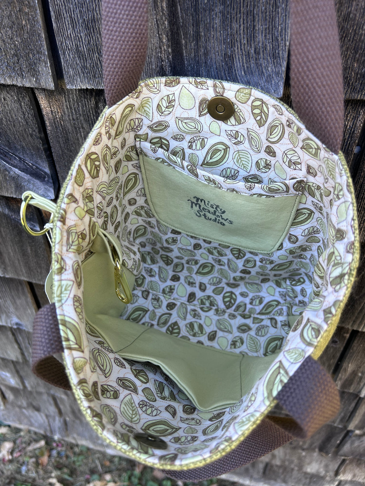 Upcycled Project Bag