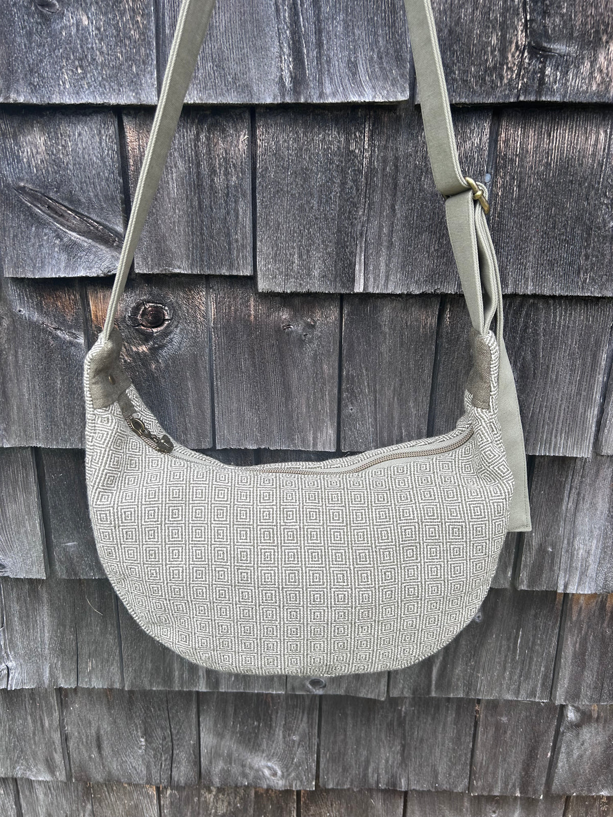 Handwoven Crescent Bag