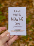 Weaving Tools zine