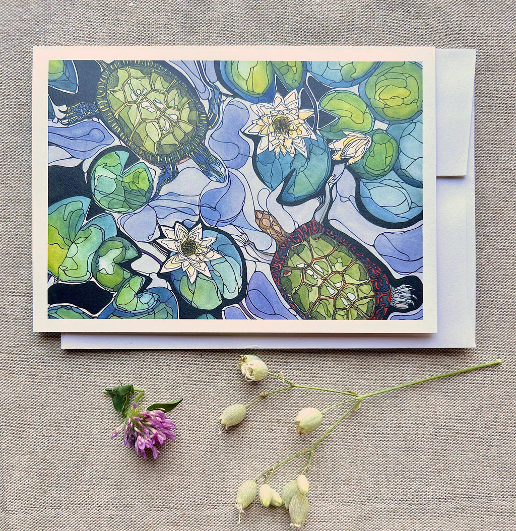 Mosaic card: 5" x 7"