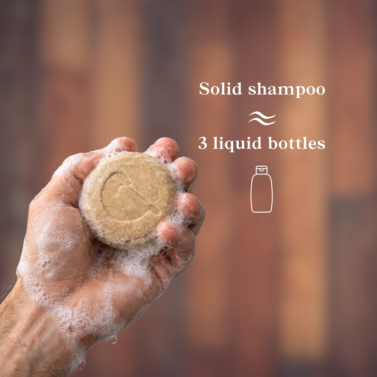 Patchouli & Sandalwood Balancing Solid Shampoo